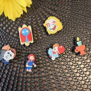 5 for $25 Horror Croc Jibbitz Charms Shoes Beetlejuice Chucky